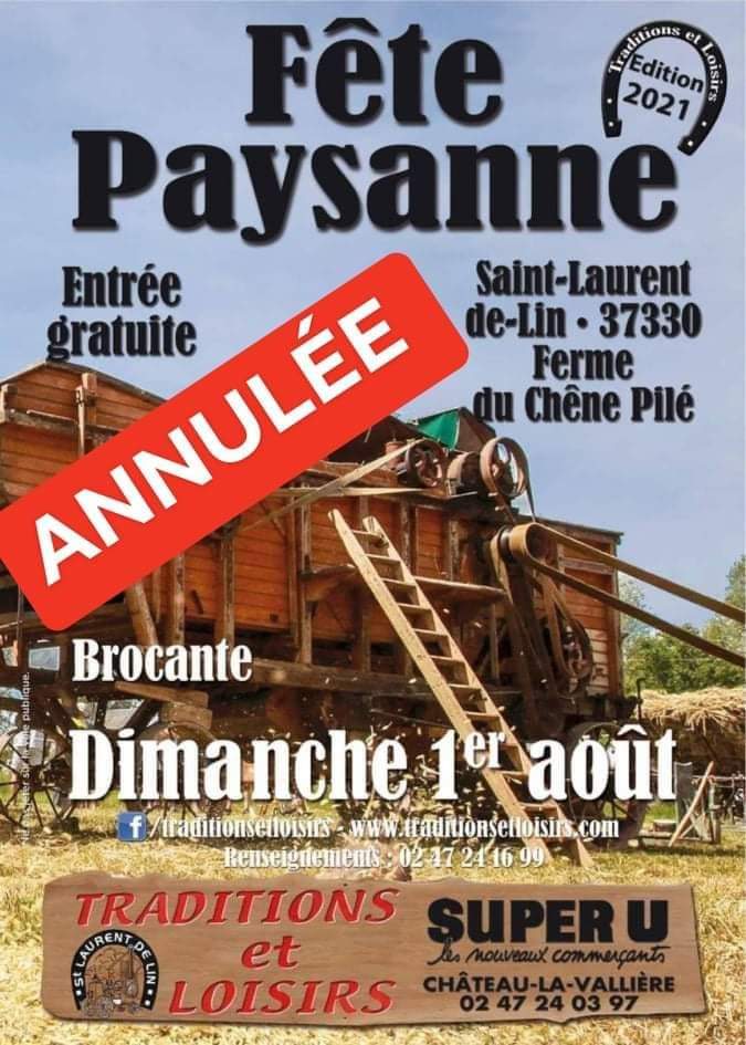 annulation fête paysanne 2021